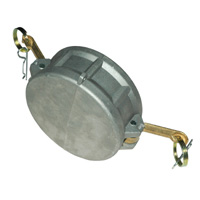 Cam & Groove Coupling, Type DC 4" Aluminum, Coupler Dust Cap - Image 2