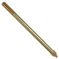 Plug, Water Extension, 200 Series, 1/4" Passage, 11.5" Length, 3/8" NPT, Brass - Image 1