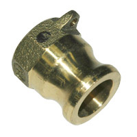 Cam & Groove Coupling, Type A 3/4" Brass, Male Adapter x Female NPT Thread - Image 1