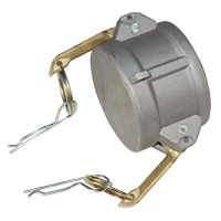 Cam & Groove Coupling, Type DC 1" Aluminum, Coupler Dust Cap - Image 1