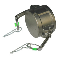 Cam & Groove Coupling, Type DC 3/4" Stainless Steel, Coupler Dust Cap - Image 1