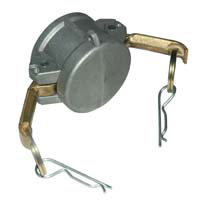 Cam & Groove Coupling, Type DC 1-1/2" Aluminum, Coupler Dust Cap - Image 1