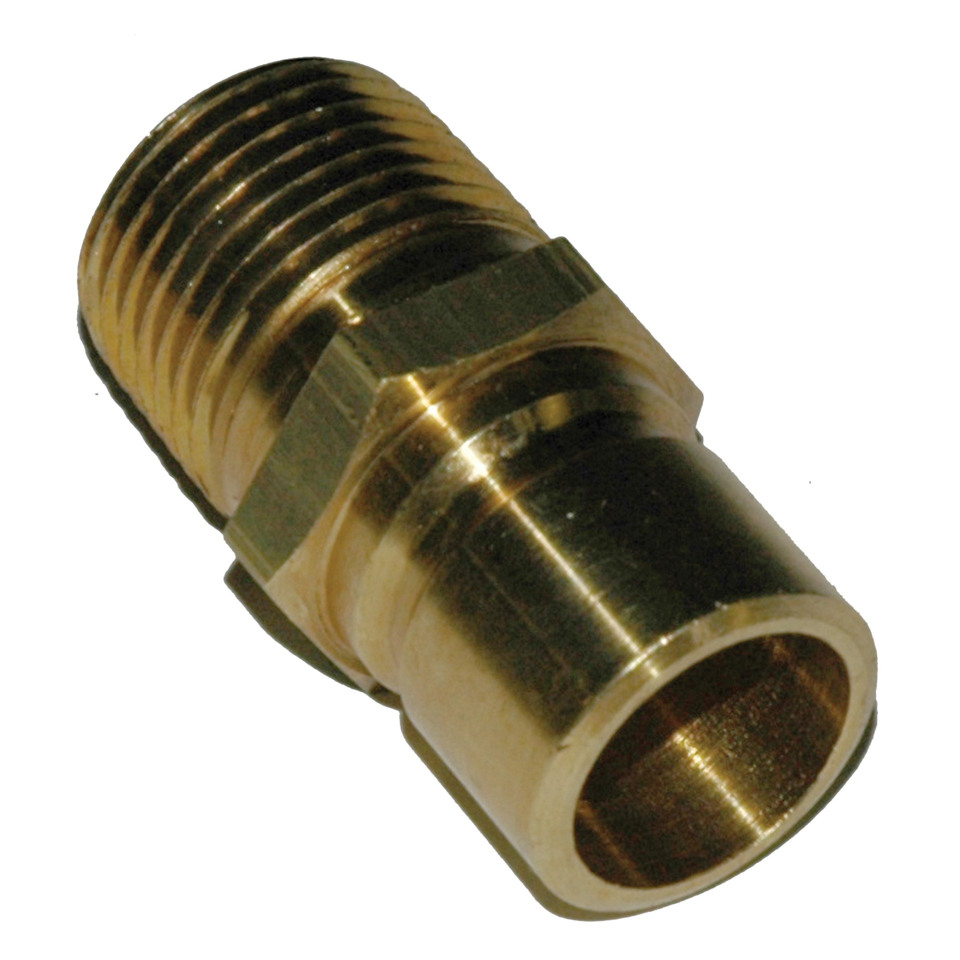 Plug, Water, 500 Series, 1/2" Passage, 1/2" NPT Male, Brass - Image 2