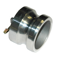 Cam & Groove Coupling, Type DP 2" Aluminum, Adapter Dust Plug - Image 1
