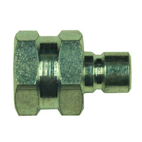 Plug, Water, 300 Series, 3/8″ Passage, 1/2″ NPT Female, Steel