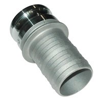Cam & Groove Coupling, Type E 3" Aluminum, Male Adapter x Hose Shank