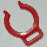 Locking Clips, 300 Series, Red
