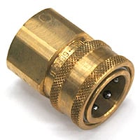 Coupler, ST Series, 3/4″ Body, 3/4″-14 Female NPT, Brass