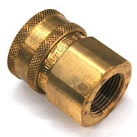 Coupler, ST Series, 3/4" Body, 3/4"-14 Female NPT, Brass - Image 3