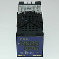Temperature Controller, Model 9100, 1/16 Din, Programmed, Used in IMS MC90AC - Image 1