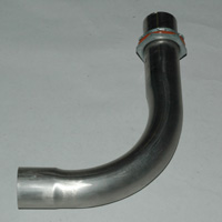 Elbow, 90 DEG, 2" Diameter, Stainless Steel, for 108806 Dispersion Cone - Image 1