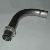 Elbow, 90 DEG, 2" Diameter, Stainless Steel, for 108806 Dispersion Cone