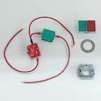 Start/Stop Retrofit Switch Kit, 600V Heavy Duty, Complete With Wiring Instructions - Image 1