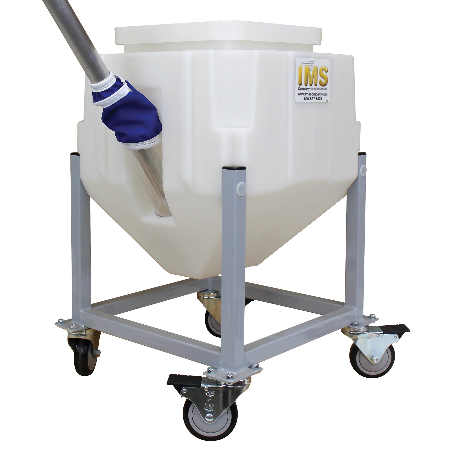 Portable Resin Bin, 75 lb Capacity - Image 2