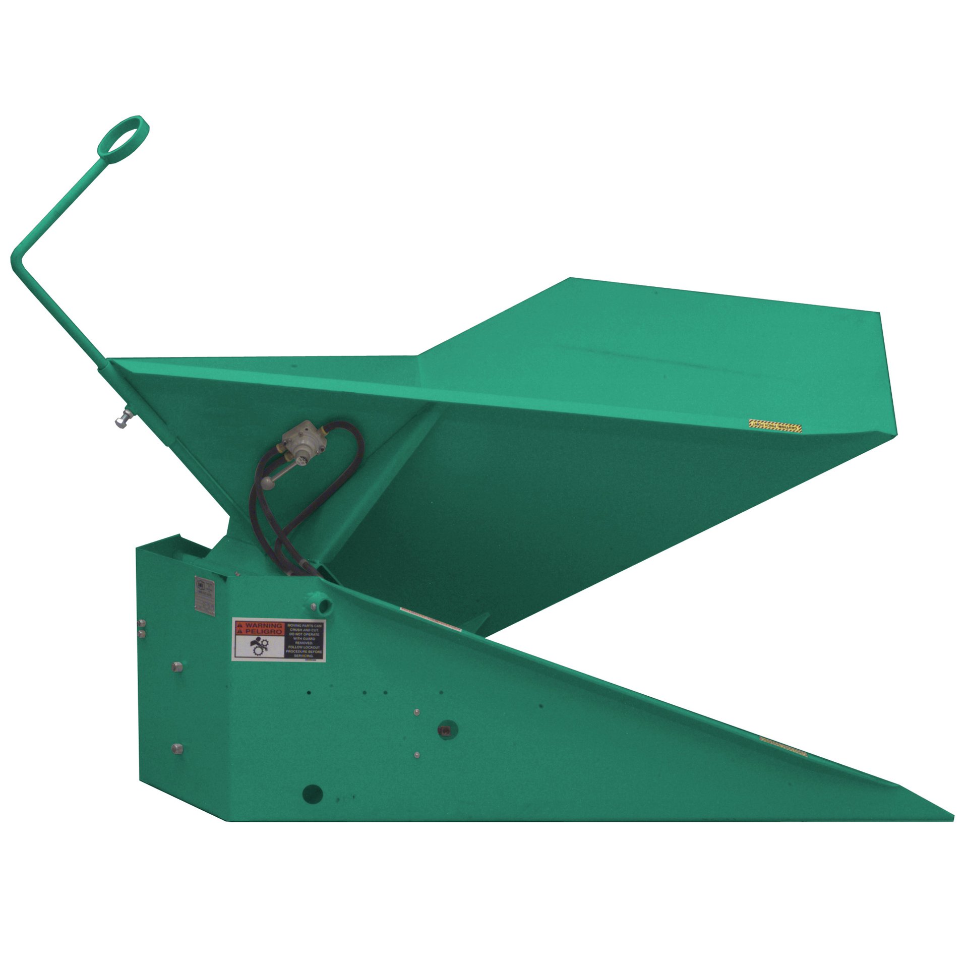 Automatic Floor-Level Gaylord Tilter with Pneumatic Vibrator - Image 1