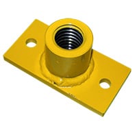 Threaded Nut with Bracket, Painted, 1″-6 Acme