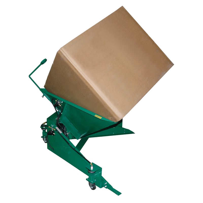 Automatic Floor-Level Gaylord Tilter.