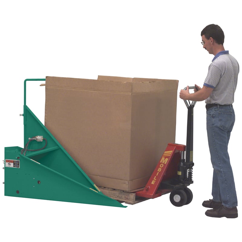 Automatic Floor-Level Gaylord Tilter.