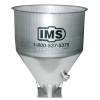 Conical Hopper, 16" Diameter with 6" x 6" Flange - Image 1