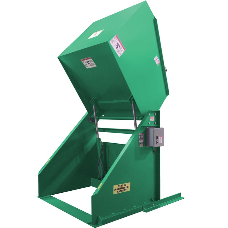 Gaylord Dumper, 2,500 lb Capacity, 460/60/3