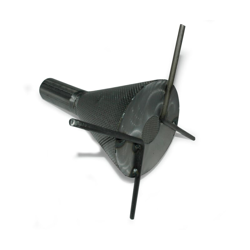 Economy Drying Hopper Dispersion Cone with Non-Adjustable Support Legs