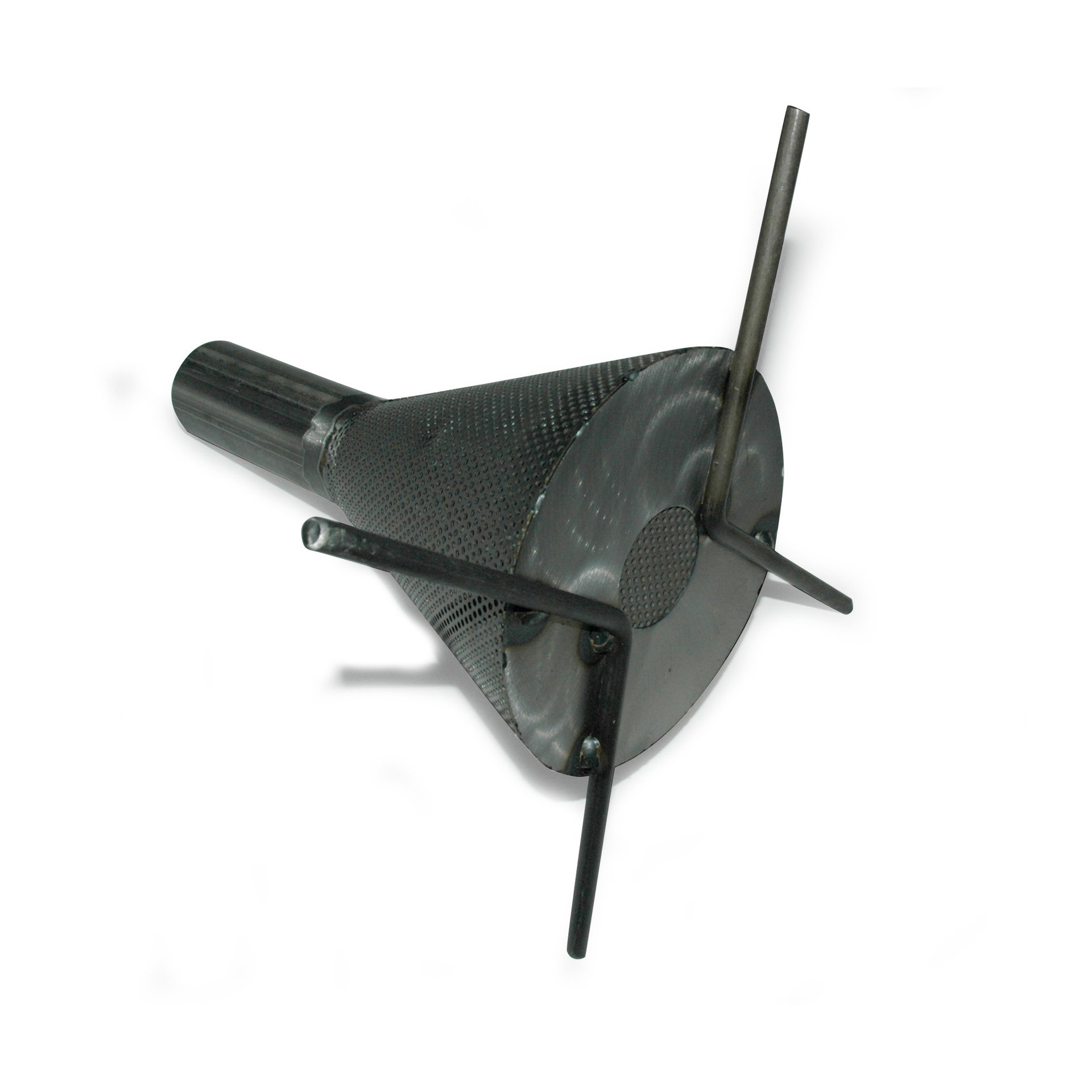 Economy Drying Hopper Dispersion Cone with Non-Adjustable Support Legs - Image 1