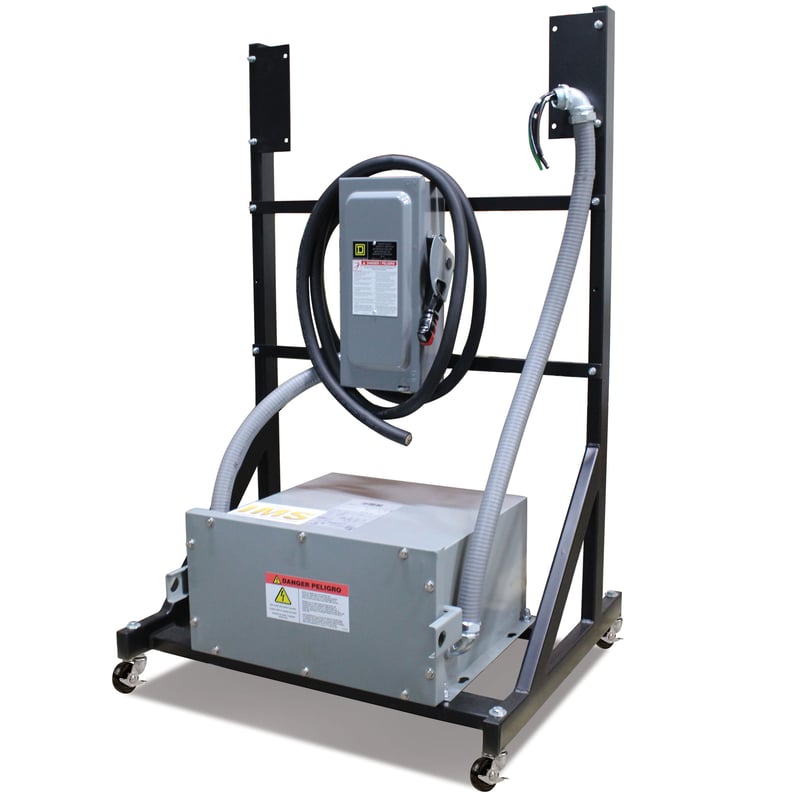 Transformer Kit, 15 kVA Capacity, Converts 480/60/3 to 240/60/3 Voltage