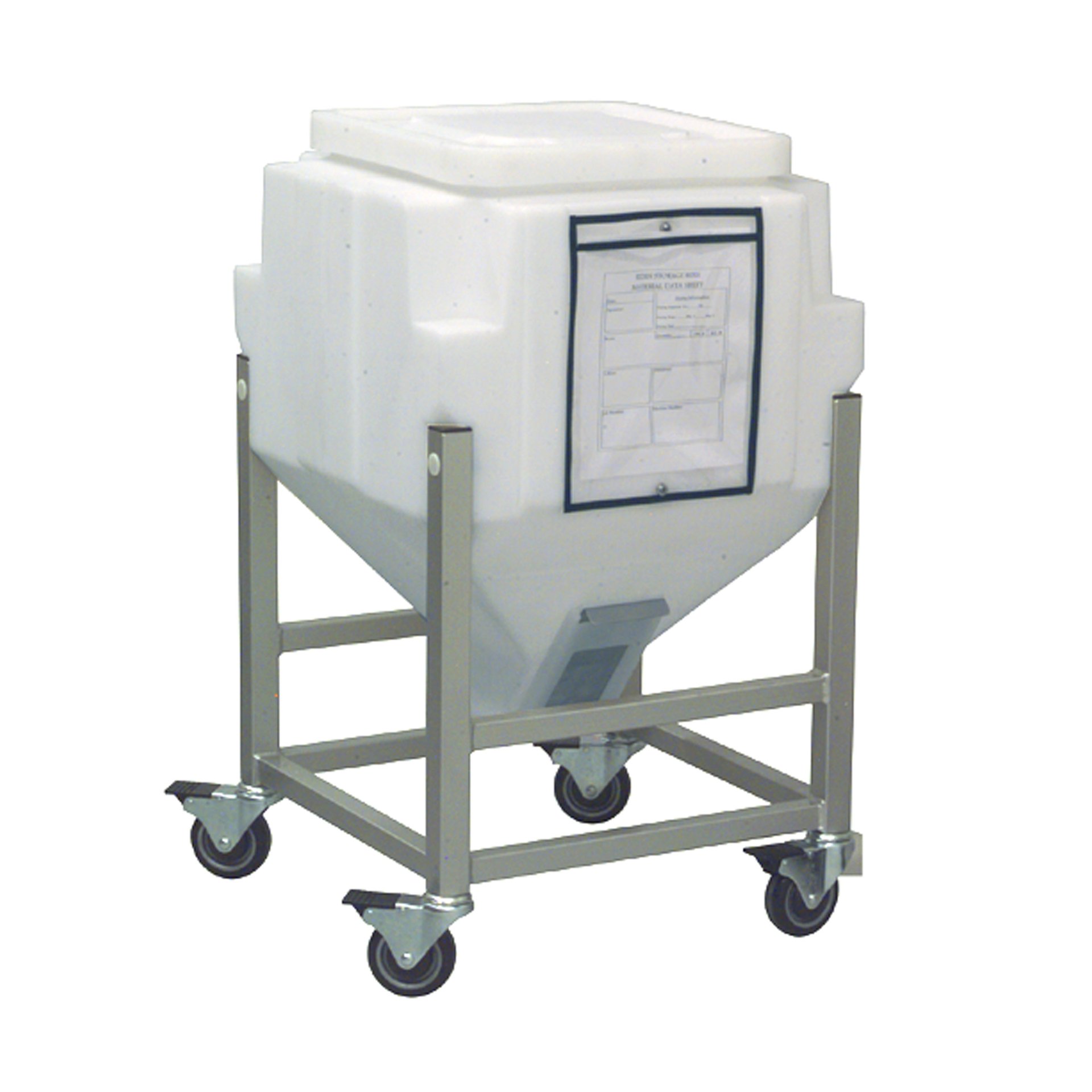 Portable Resin Bin, 158 lb Capacity - Image 1