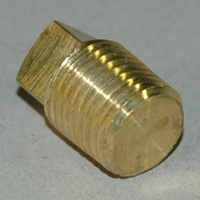 Plug, Square Head, 1/4″ NPT, Bronze