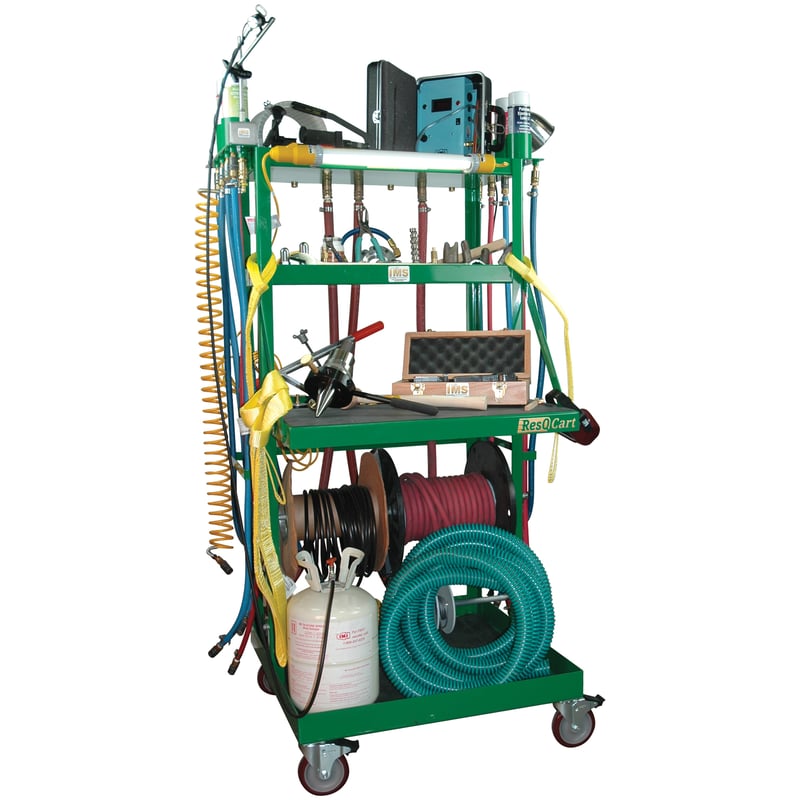Mold Maintenance And Set-Up Cart
