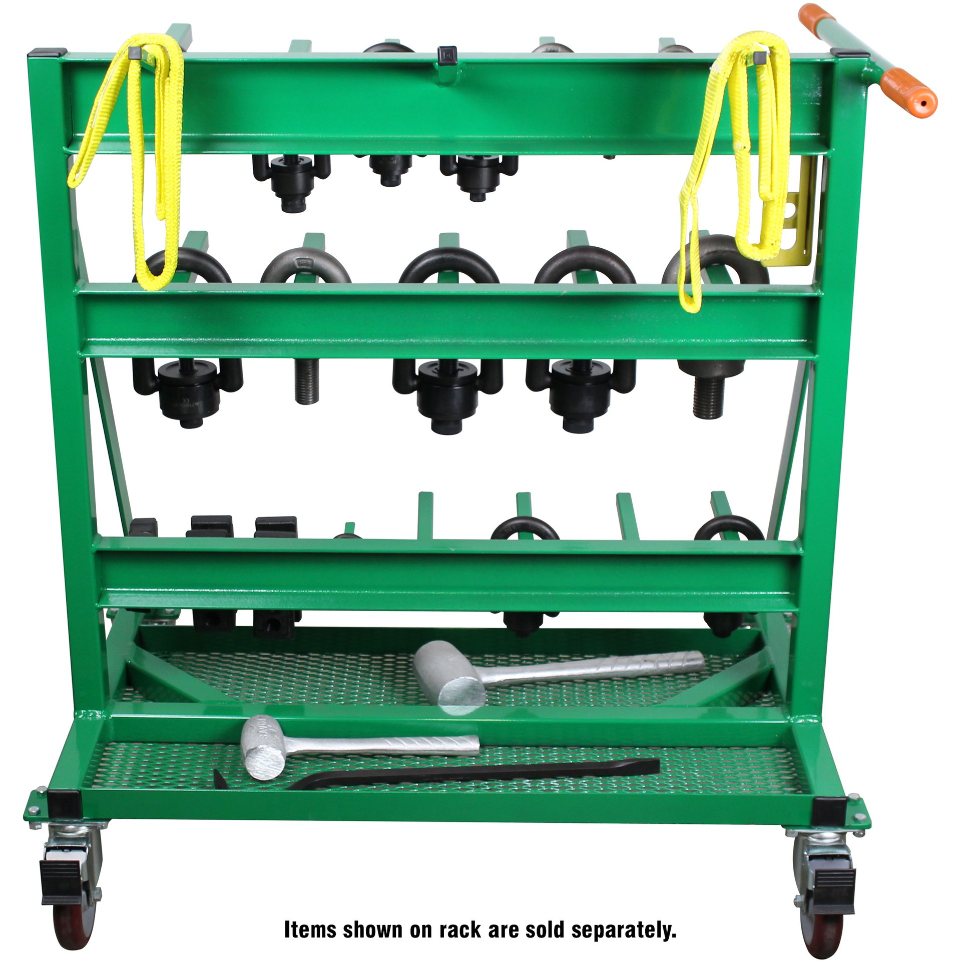 IMS Select Hoist Ring Rack, Mobile Hoist Ring, Eyebolt, Lifting and Rigging Utility Cart - Image 3
