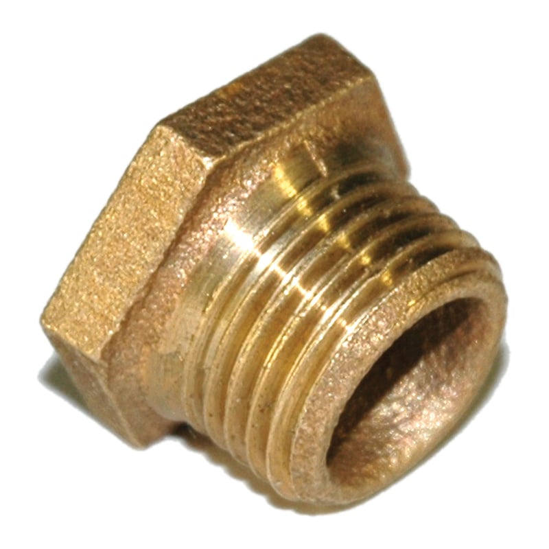 Bushing, Hex, 1/2″ x 3/8″ NPT, Bronze
