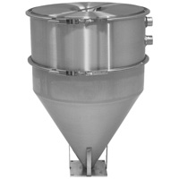 Drying Hopper Complete Kit, 24" Stainless - Image 1