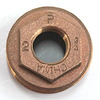 Bushing, Hex, 2" x 3/4" NPT, Bronze - Image 2
