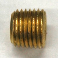 Plug, Hex Socket, 1/4" NPT, Brass - Image 1
