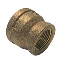 Coupler, Reducing, 1-1/4″ x 1/2″ NPT, Bronze