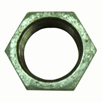 Bushing, Hex, 1-1/2" x 1-1/4" NPT Galvanized Steel - Image 2