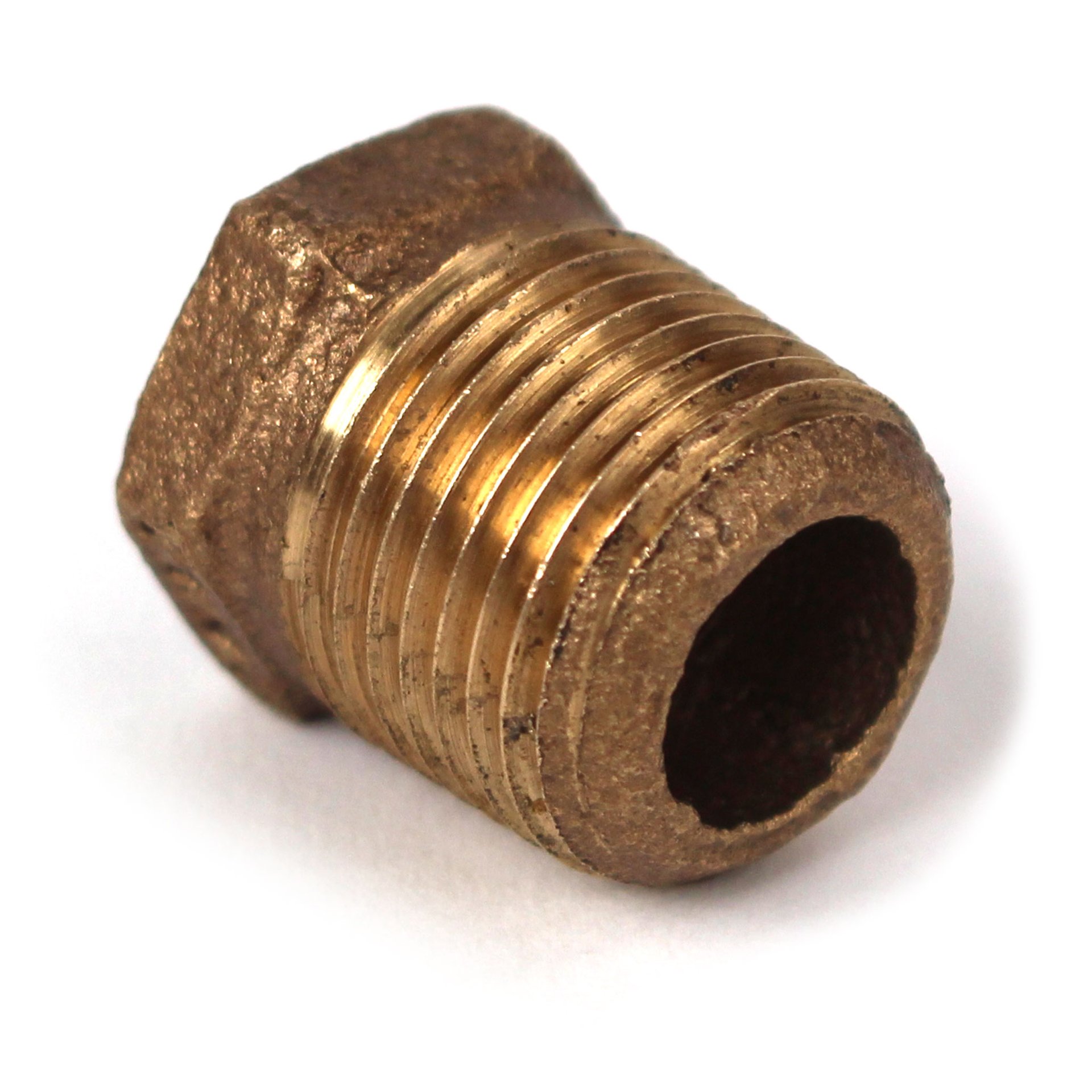 Bushing, Hex, 1/2" x 1/8" NPT, Bronze - Image 1