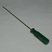 Brass Rod, Straight with Point, 1/8" Diameter, 13-3/4" Long - Image 1