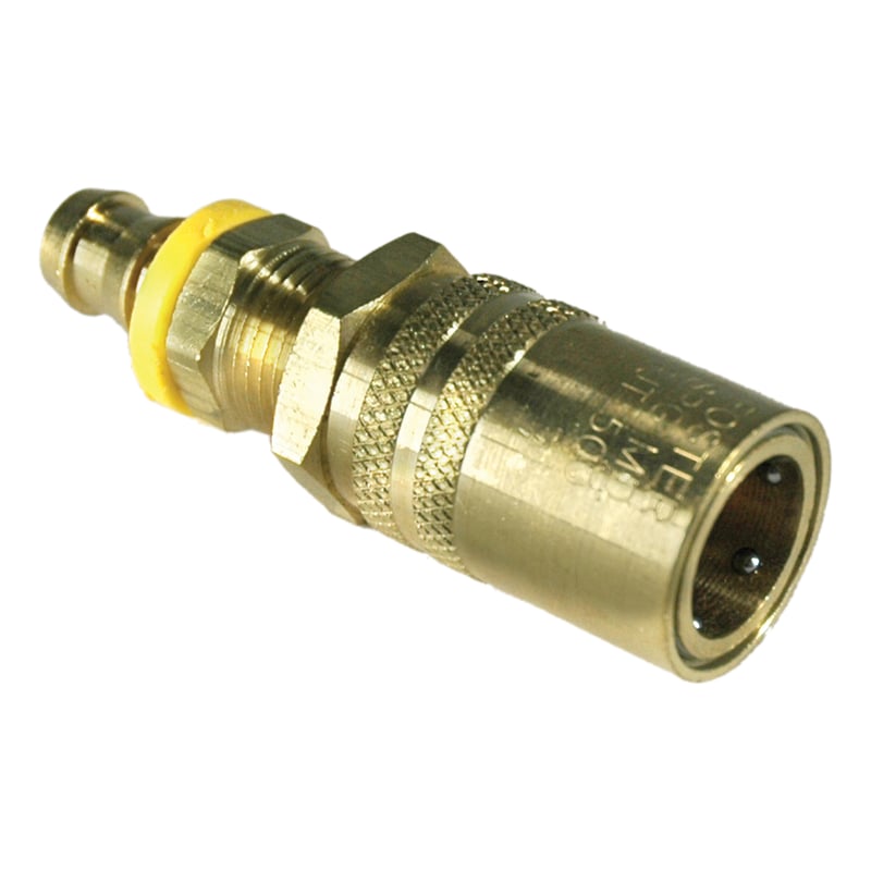 Coupler, Water, 1/2 Passage, 1/2 Hose Barb