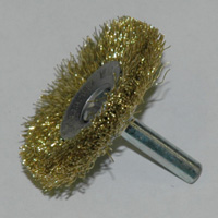 Brass Conflare Brush, 2" Brush Diameter. - Image 1