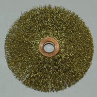 Brass Copper Center Brush, 4" Brush Diameter - Image 1