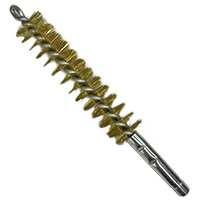 Brass Bristle Condenser Tube Cleaning Brush, 1" Brush Diameter, 4-1/2" Brush Length - Image 1