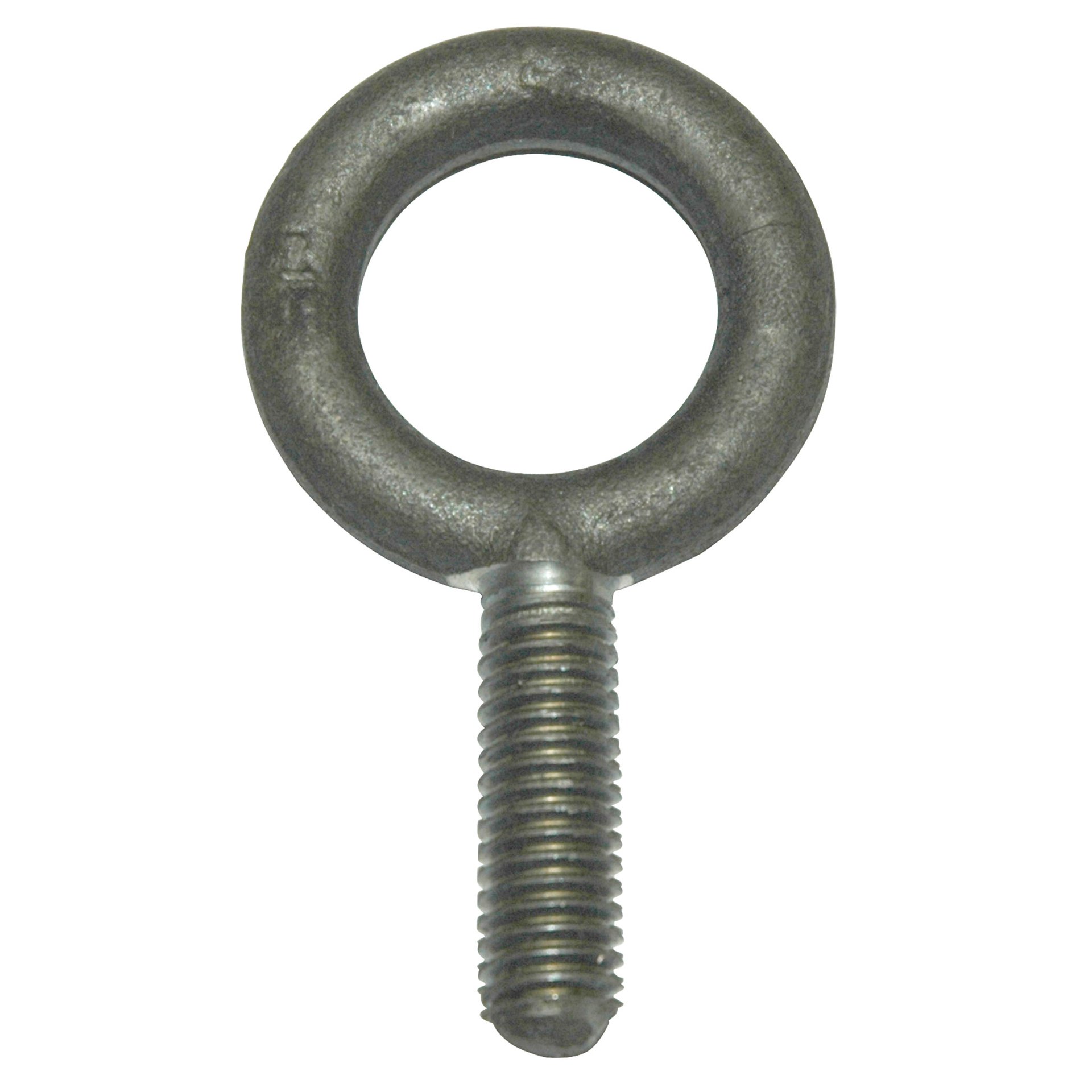 Eyebolt, 1,800 lb. Capacity, Standard, Non-Shouldered, Forged Steel, 7/16"-14 Thread Size - Image 1