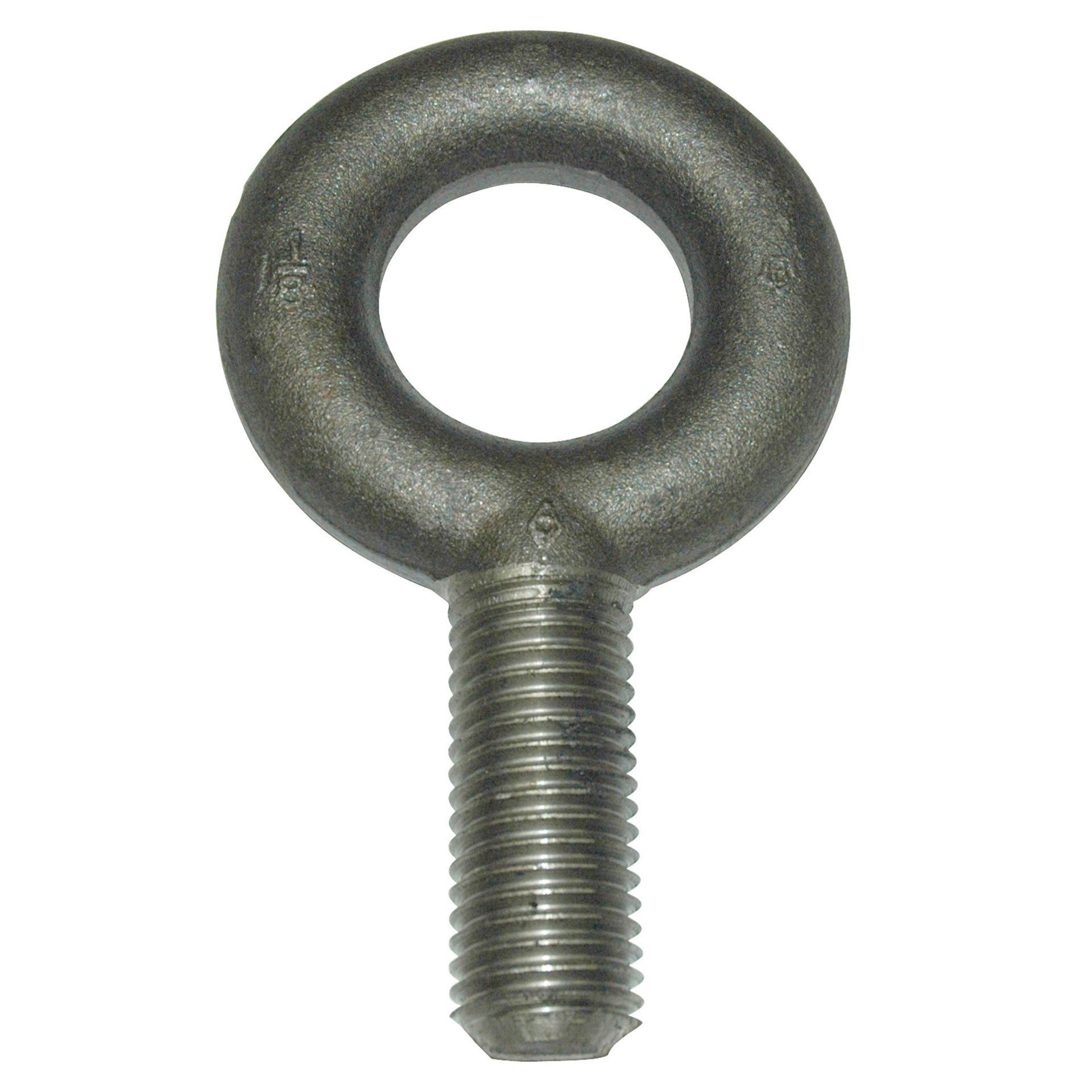 Eyebolt, 12,000 lb. Capacity, Standard, Non-Shouldered, Forged Steel, 1-1/8"-7 Thread Size - Image 1