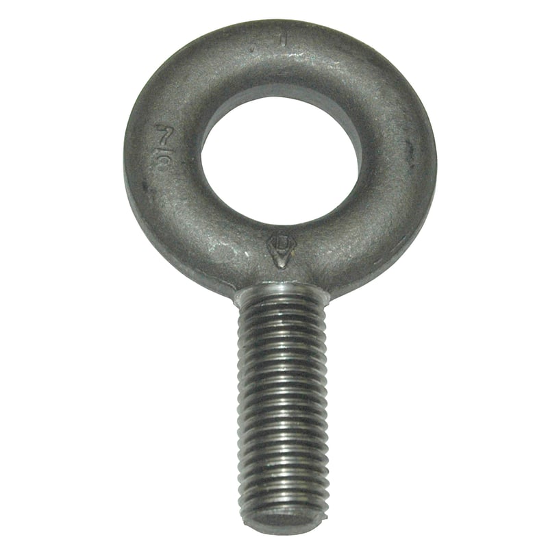 Eyebolt, 7,000 lb. Capacity, Standard, Non-Shouldered, Forged Steel, 7/8″-9 Thread Size