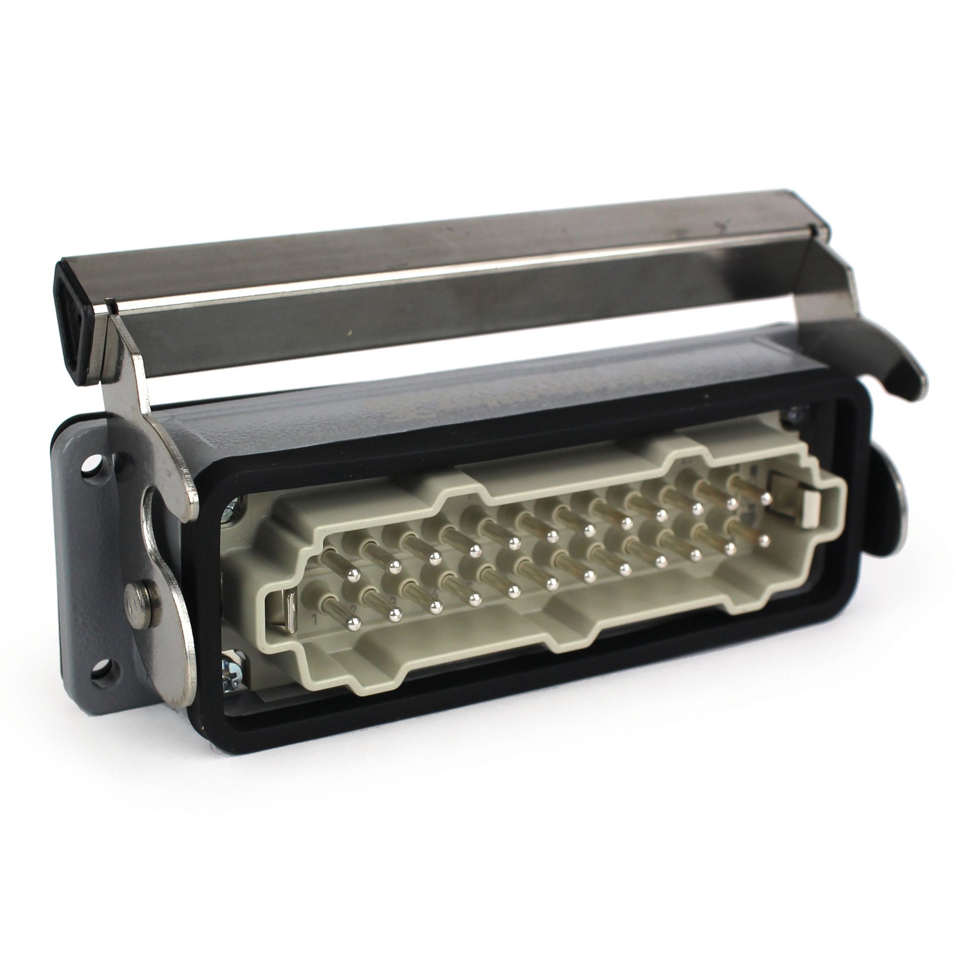 Mold Thermocouple Connector, Male, 12 Zone, Gasket and Mounting Hardware Included - Image 1