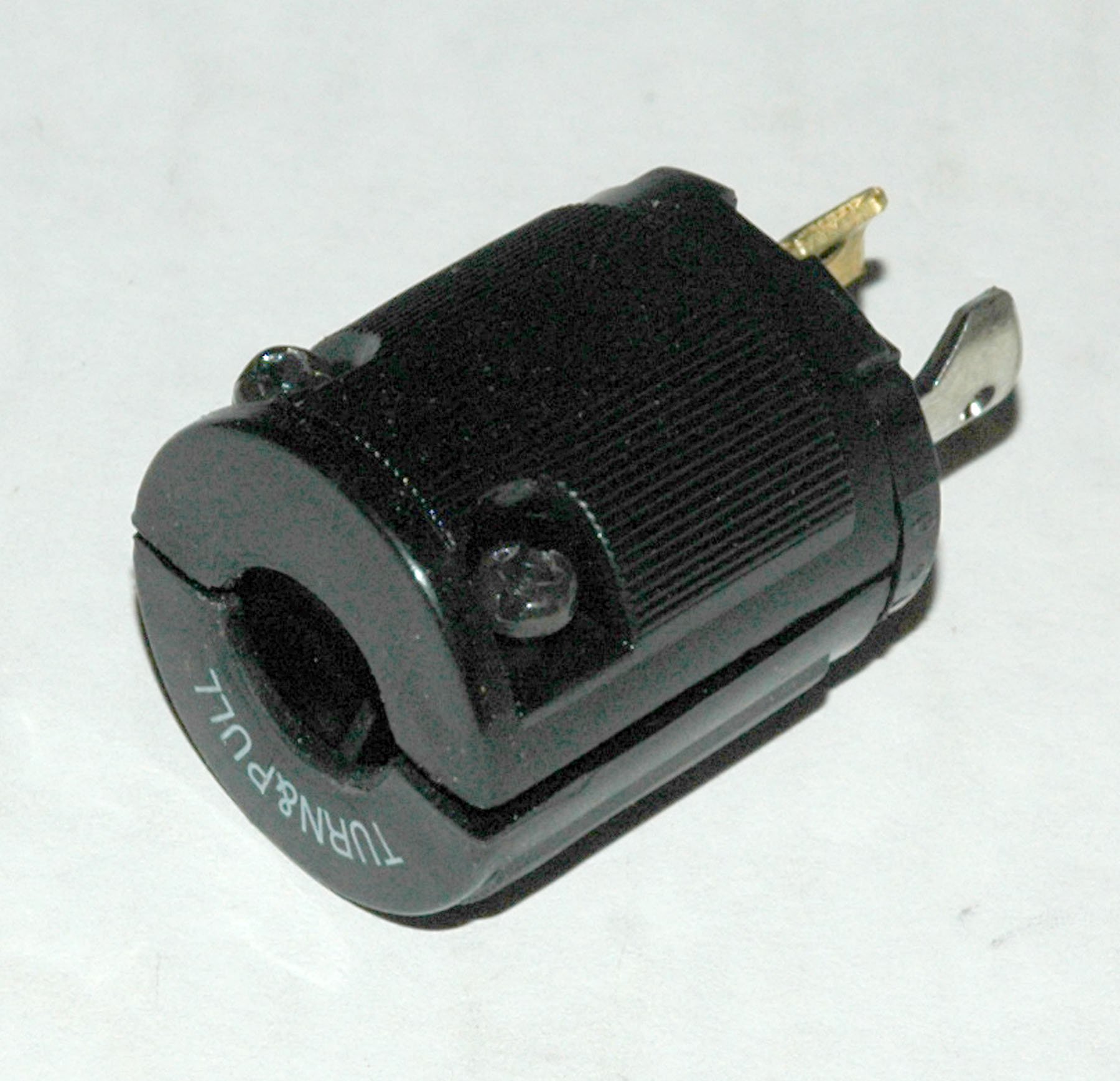 Hubbell Midget Twist Lock Plug, Current Rating 15 Amps, Voltage Rating 125 Volts - Image 2