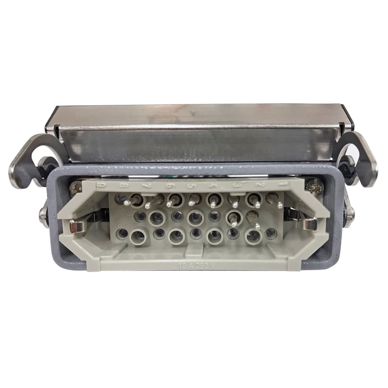 Male Mold Heater Connector, with Numbered Pigtails, Butt Connectors, for 5 Zone Temp Control System