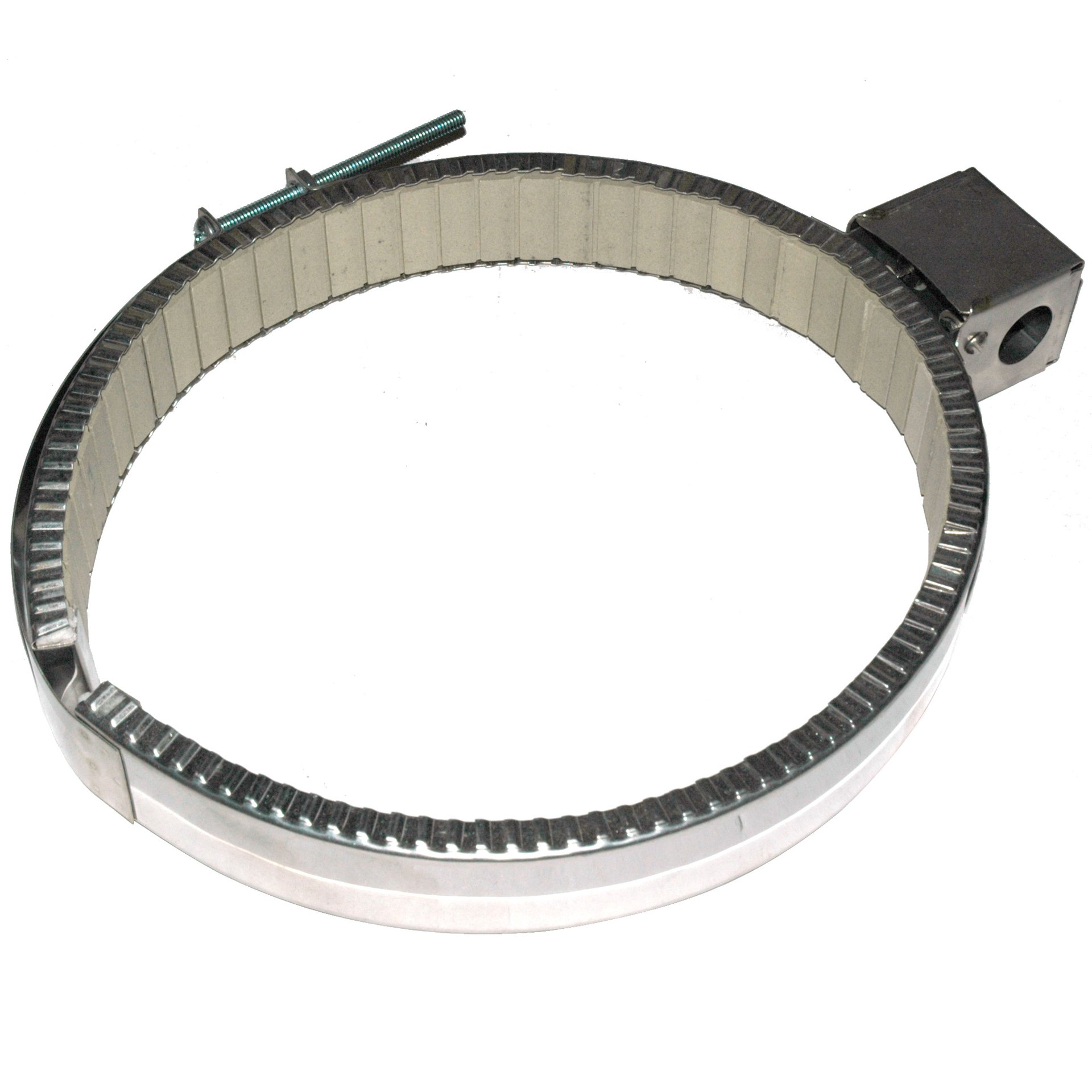 Heater Band, 10-1/2 to 11-1/4" Inside Diameter x 1-1/2"W, 240 Volt, 1650 Watt, Ceramic - Image 2